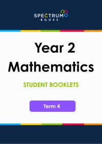 Year 2 Mathematics – Term 4 – Student Booklets – Image 1
