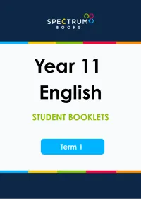 Year 11 English – Term 1 – Student Booklets – Image 1