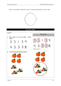 Grade Prep Mathematics – Term 1 – Student Booklets – Image 4