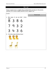 Grade Prep Mathematics – Term 1 – Student Booklets – Image 5