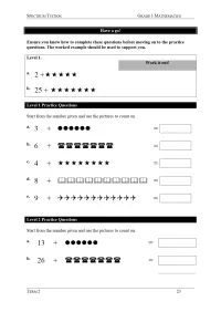 Year 1 Mathematics – Term 2 – Student Booklets – Image 6