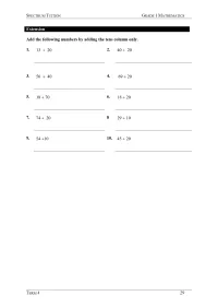 Year 1 Mathematics – Term 4 – Student Booklets – Image 6
