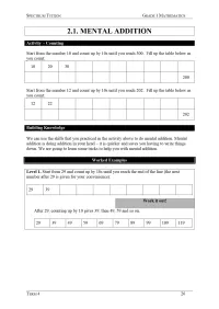 Year 1 Mathematics – Term 4 – Student Booklets – Image 3