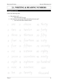 Year 2 Mathematics – Term 1 – Student Booklets – Image 3