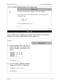 Year 2 Mathematics – Term 2 – Student Booklets – Image 6