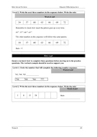 Year 2 Mathematics – Term 4 – Student Booklets – Image 4