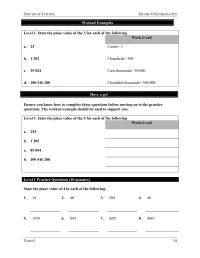 Year 6 Mathematics – Term 1 – Student Booklets – Image 5