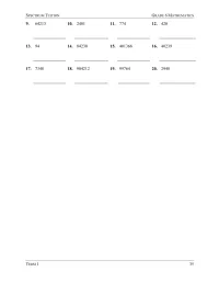 Year 6 Mathematics – Term 1 – Student Booklets – Image 6