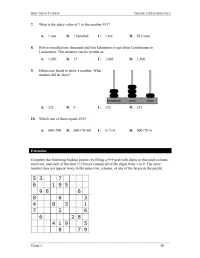 Year 3 Mathematics – Term 1 – Student Booklets – Image 8