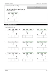 Year 3 Mathematics – Term 4 – Student Booklets – Image 5
