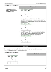 Year 3 Mathematics – Term 4 – Student Booklets – Image 3