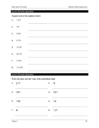 Year 4 Mathematics – Term 1 – Student Booklets – Image 5