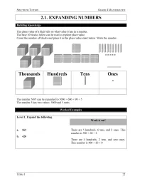 Year 4 Mathematics – Term 1 – Student Booklets – Image 3