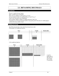 Year 4 Mathematics – Term 2 – Student Booklets – Image 5