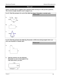 Year 6 Mathematics – Term 3 – Student Booklets – Image 5