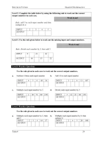 Year 6 Mathematics – Term 4 – Student Booklets – Image 5
