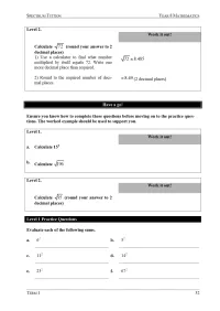 Year 8 Mathematics – Term 1 – Student Booklets – Image 4