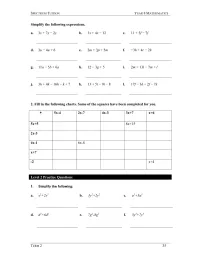 Year 8 Mathematics – Term 2 – Student Booklets – Image 7