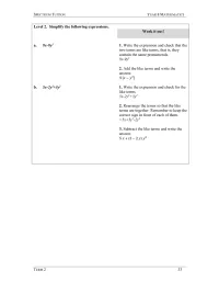 Year 8 Mathematics – Term 2 – Student Booklets – Image 5