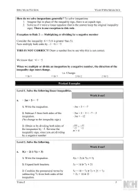 Year 9 Mathematics – Term 3 – Student Booklets – Image 4