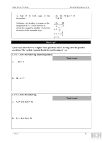 Year 9 Mathematics – Term 3 – Student Booklets – Image 5