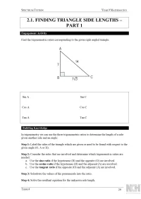 Year 9 Mathematics – Term 4 – Student Booklets – Image 3