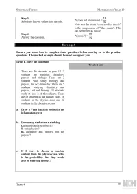 Year 10 Mathematics – Term 4 – Student Booklets – Image 6