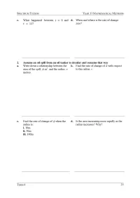 Year 11 Mathematics – Term 4 – Student Booklets – Image 7