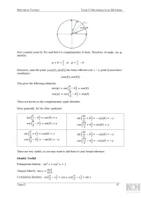 Year 12 Mathematics – Term 2 – Student Booklets – Image 4