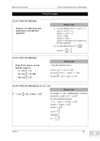 Year 12 Mathematics – Term 2 – Student Booklets – Image 5
