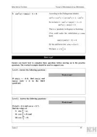 Year 12 Mathematics – Term 2 – Student Booklets – Image 6