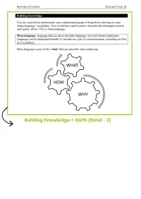 Year 10 English – Term 1 – Student Booklets – Image 3