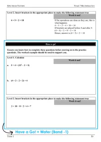 Year 7 Mathematics – Term 1 – Student Booklets – Image 5