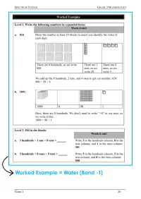 Year 3 Mathematics – Term 1 – Student Booklets – Image 4