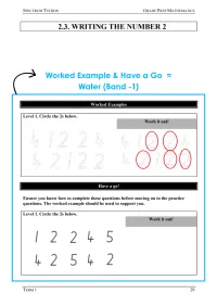 Grade Prep Mathematics – Term 1 – Student Booklets – Image 4