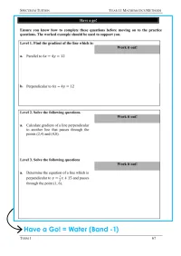 Year 11 Mathematics – Term 1 – Student Booklets – Image 5