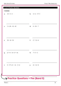 Year 7 Mathematics – Term 1 – Student Booklets – Image 6