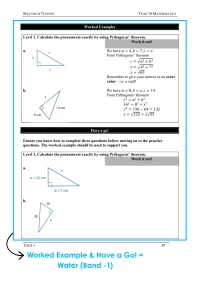 Year 10 Mathematics – Term 1 – Student Booklets – Image 4