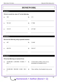 Year 6 Mathematics – Term 1 – Student Booklets – Image 7
