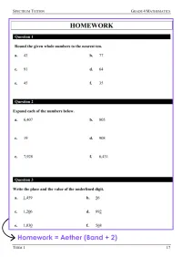 Year 4 Mathematics – Term 1 – Student Booklets – Image 8