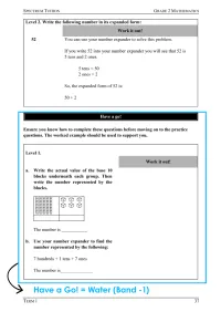 Year 2 Mathematics – Term 1 – Student Booklets – Image 5