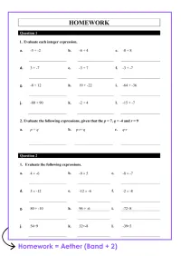 Year 8 Mathematics – Term 1 – Student Booklets – Image 8