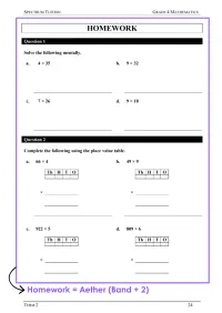 Year 4 Mathematics – Term 2 – Student Booklets – Image 8