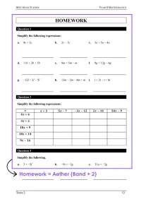Year 8 Mathematics – Term 2 – Student Booklets – Image 8