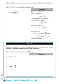 Year 12 Mathematics – Term 2 – Student Booklets – Image 5