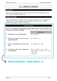 Year 9 Mathematics – Term 2 – Student Booklets – Image 4