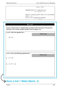 Year 11 Mathematics – Term 2 – Student Booklets – Image 5
