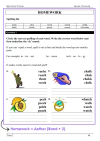 Year 1 English – Term 2 – Student Booklets – Image 6
