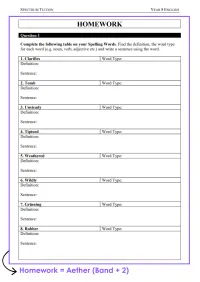 Year 8 English – Term 2 – Student Booklets – Image 8
