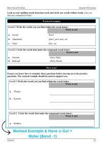 Year 4 English – Term 2 – Student Booklets – Image 4